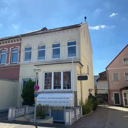 Ferienwohnung Brückenkopf EG Hamelín Exterior foto